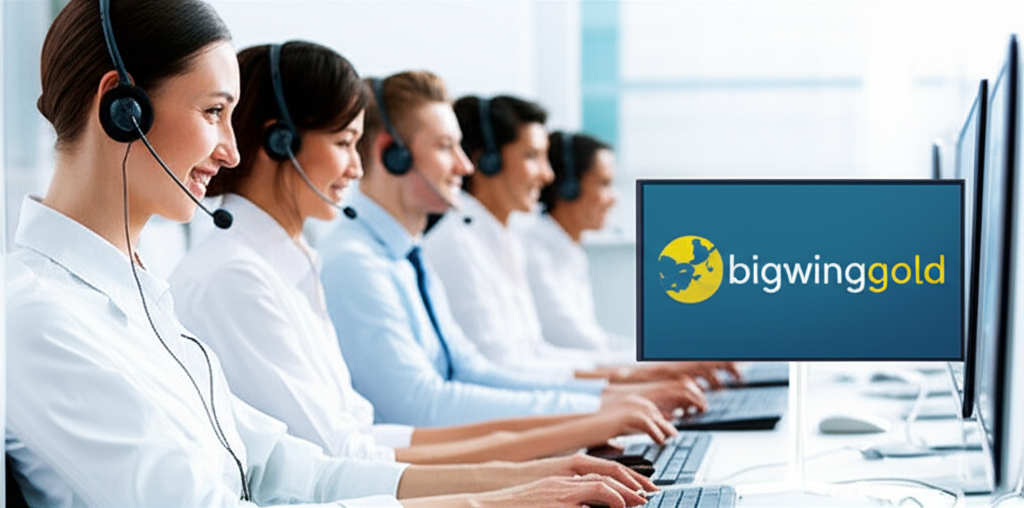 Đội ngũ hỗ trợ chuyên nghiệp của bigwingold sẵn sàng phục vụ 24/7