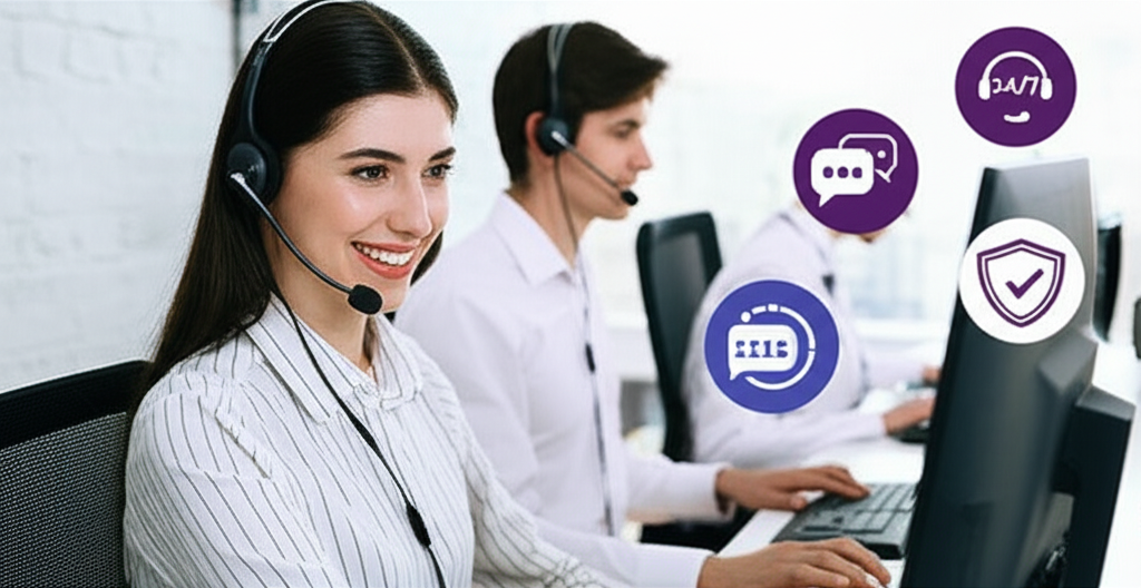 Đội ngũ hỗ trợ khách hàng chuyên nghiệp của bigwingold luôn sẵn sàng hỗ trợ người chơi 24/7 với cam kết bảo mật thông tin.
