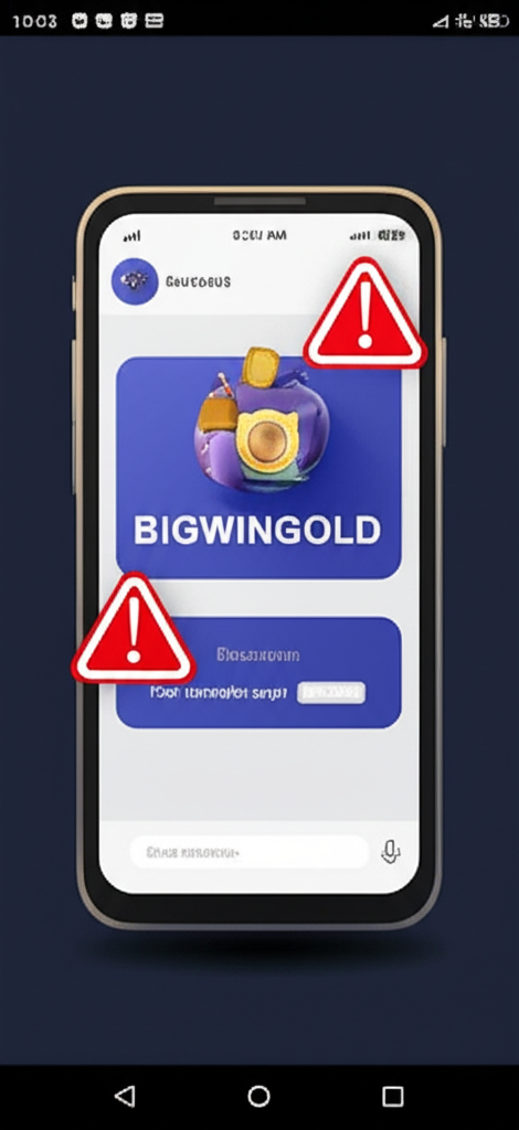 Cảnh báo các chiêu trò lừa đảo giả mạo ứng dụng bigwingold và các tin nhắn giả để phòng tránh rủi ro lừa đảo