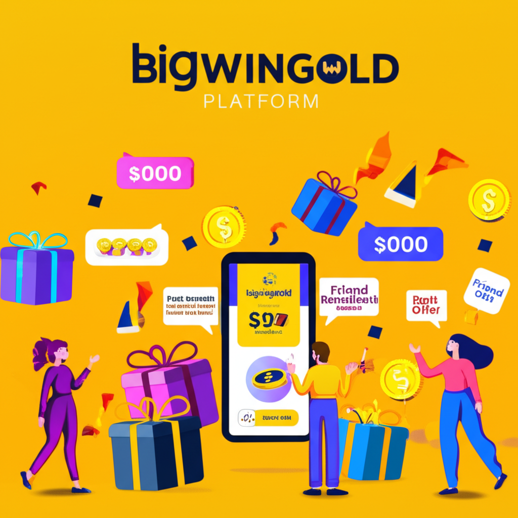 Các chương trình khuyến mãi hấp dẫn khi nạp tiền vào bigwingold như thưởng gửi tiền lần đầu, hoàn tiền cược và mời bạn bè nhận thưởng