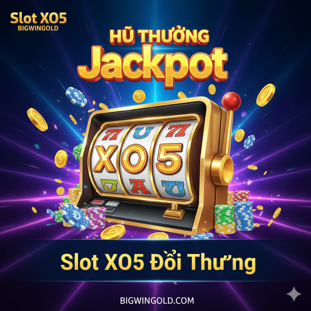 Hình ảnh hướng dẫn, theo dạng sơ đồ hoặc hướng dẫn từng bước, trình bày “Hướng Dẫn Chơi Slot XO5 Cơ Bản”. Sử dụng 3 đến 4 khối hoặc các bước được kết nối bằng mũi tên: 1. Đăng Ký/Đăng Nhập (một giao diện điện thoại/biểu tượng hộp đăng nhập), 2. Nạp Tiền (một biểu tượng thẻ ngân hàng/ví điện tử), 3. Chọn Game (biểu tượng máy đánh bạc), 4. SPIN/Đặt Cược (một giao diện có nút “Spin” lớn). Nền đơn giản, làm nổi bật sự dễ hiểu của các bước, đi kèm với các biểu tượng hoạt hình hoặc vẽ tay, đảm bảo văn bản tiếng Việt rõ ràng, dễ đọc, giúp người dùng mới bắt đầu nhanh chóng.