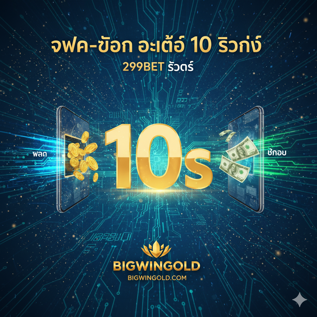 ภาพที่เน้นคุณสมบัติ“ฝาก-ถอน ออโต้ 10 วินาที”