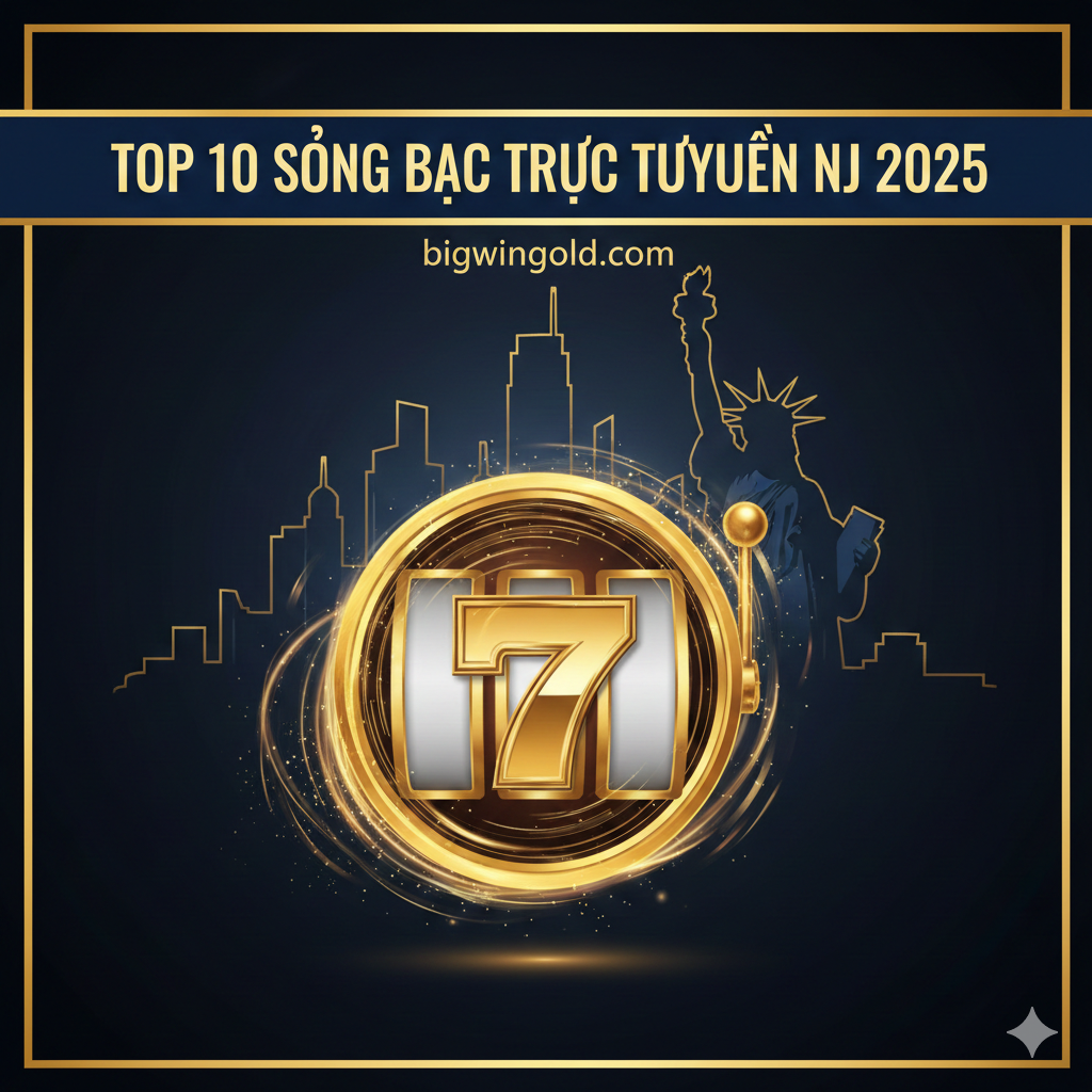 Ảnh tổng kết, thể hiện trải nghiệm chơi game di động mượt mà. Hình ảnh là một bàn tay đang cầm một chiếc điện thoại thông minh hiện đại, hiển thị một ứng dụng sòng bạc trực tuyến đang chạy trò chơi Slot với hiệu ứng thắng lớn (Big Win effect) hoặc Jackpot. Phông nền mờ là cảnh quan đô thị Atlantic City hoặc một sòng bạc thực tế, liên kết trải nghiệm trực tuyến với nguồn gốc đất liền. Tổng thể năng động, tươi sáng, nhấn mạnh tính tiện lợi và tốc độ 'fast payout' trên các 'top mobile slot sites new jersey'.