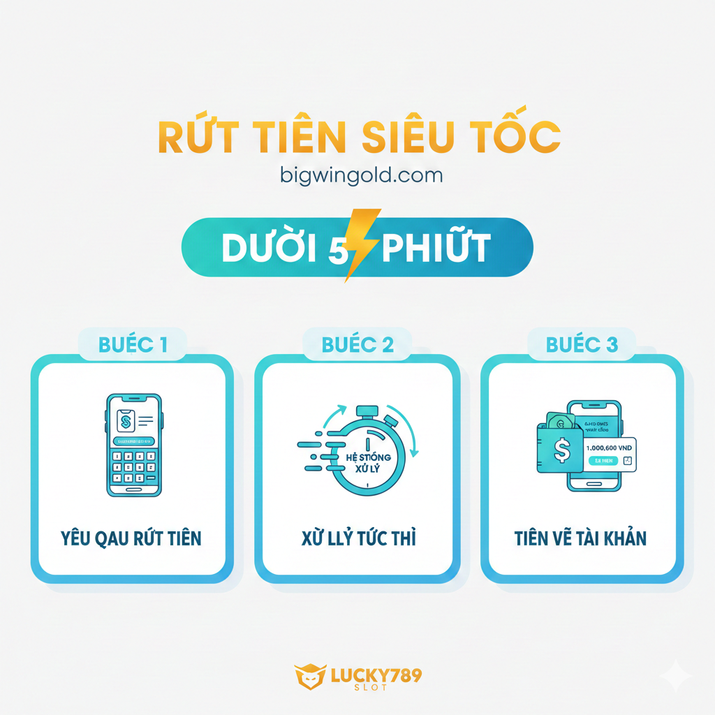 Ảnh bìa so sánh với phong cách đồ họa game slot neon rực rỡ và chuyên nghiệp. Nửa bên trái tối màu, có logo hoặc hình ảnh biểu tượng chung chung của 'lucky789 slot', màu sắc kém nổi bật hơn. Nửa bên phải nổi bật hơn với ánh sáng vàng kim, logo 'Bigwingold.com' rõ ràng, có hình ảnh đồng tiền vàng, biểu tượng 'Jackpot' hoặc 'Nổ Hũ' lớn, và dấu tick xanh (check mark) khẳng định sự uy tín. Phía dưới có dòng chữ so sánh 'Lựa chọn đáng tin cậy 2024'. Bố cục đối xứng, nhấn mạnh sự đối lập và superiority của Bigwingold.