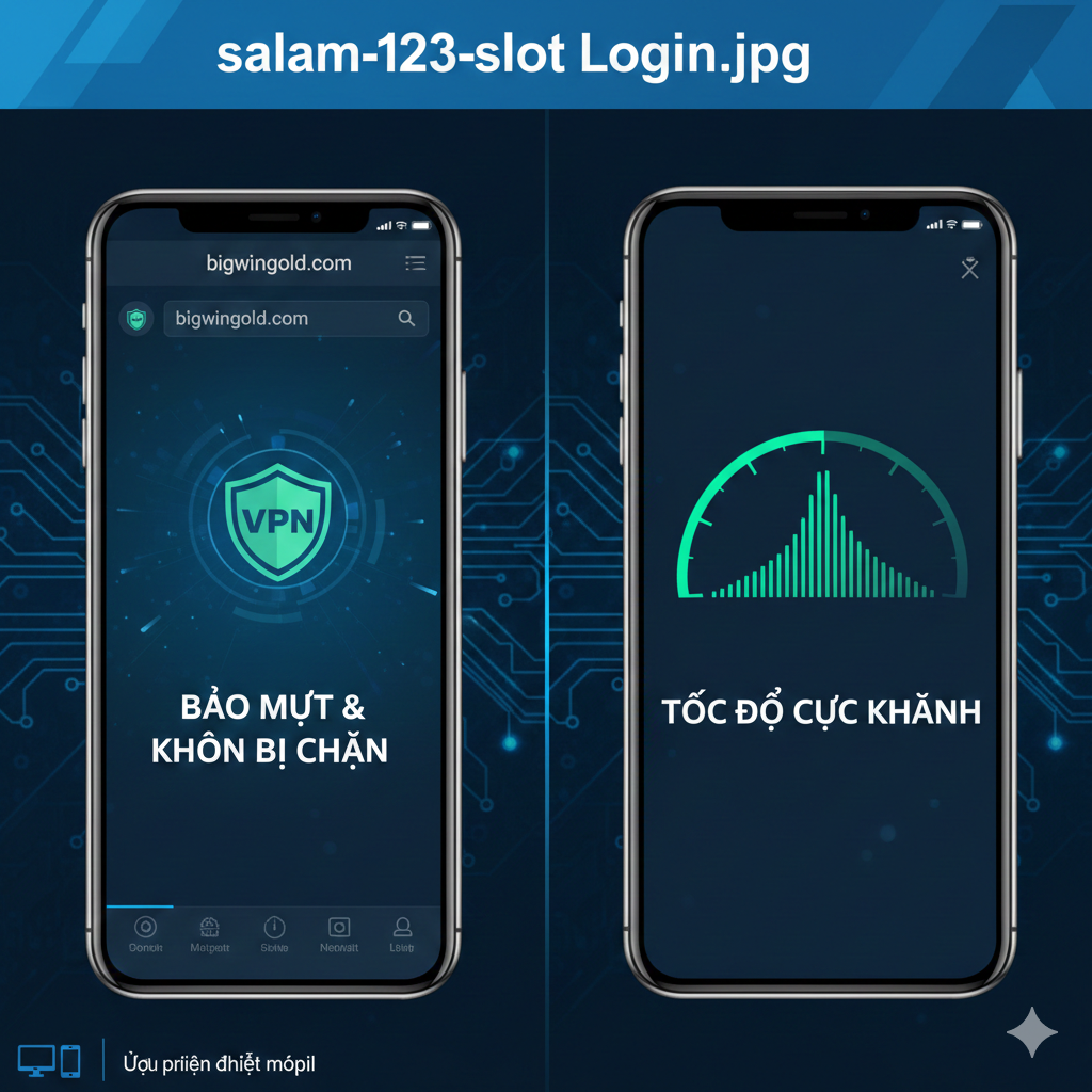 Thiết kế một bản cover game cá cược cao cấp với màu sắc và chủ đề Việt Nam. Hình ảnh chính là một máy Slot (Máy Đánh Bạc) lấp lánh vàng và tiền tệ (đ/VND), với Logo thương hiệu “SALAM 123 SLOT” trên màn hình. Thiết kế này có màu tím đậm và đen gradient làm nền, tạo cảm giác sang trọng và bí ẩn. Ở phía trước, bên trái, có một con chip vàng hoặc một chiếc cúp nổi bật với dòng chữ “123K CODE” để nhấn mạnh ưu đãi quan trọng của bài viết. Bố cục tổng thể tập trung vào máy Slot và thông tin về tiền thưởng thông qua hình ảnh chéo để thu hút sự chú ý của người dùng. Phong cách nên là render 3D độ phân giải cao, đầy năng lượng và kích thích.