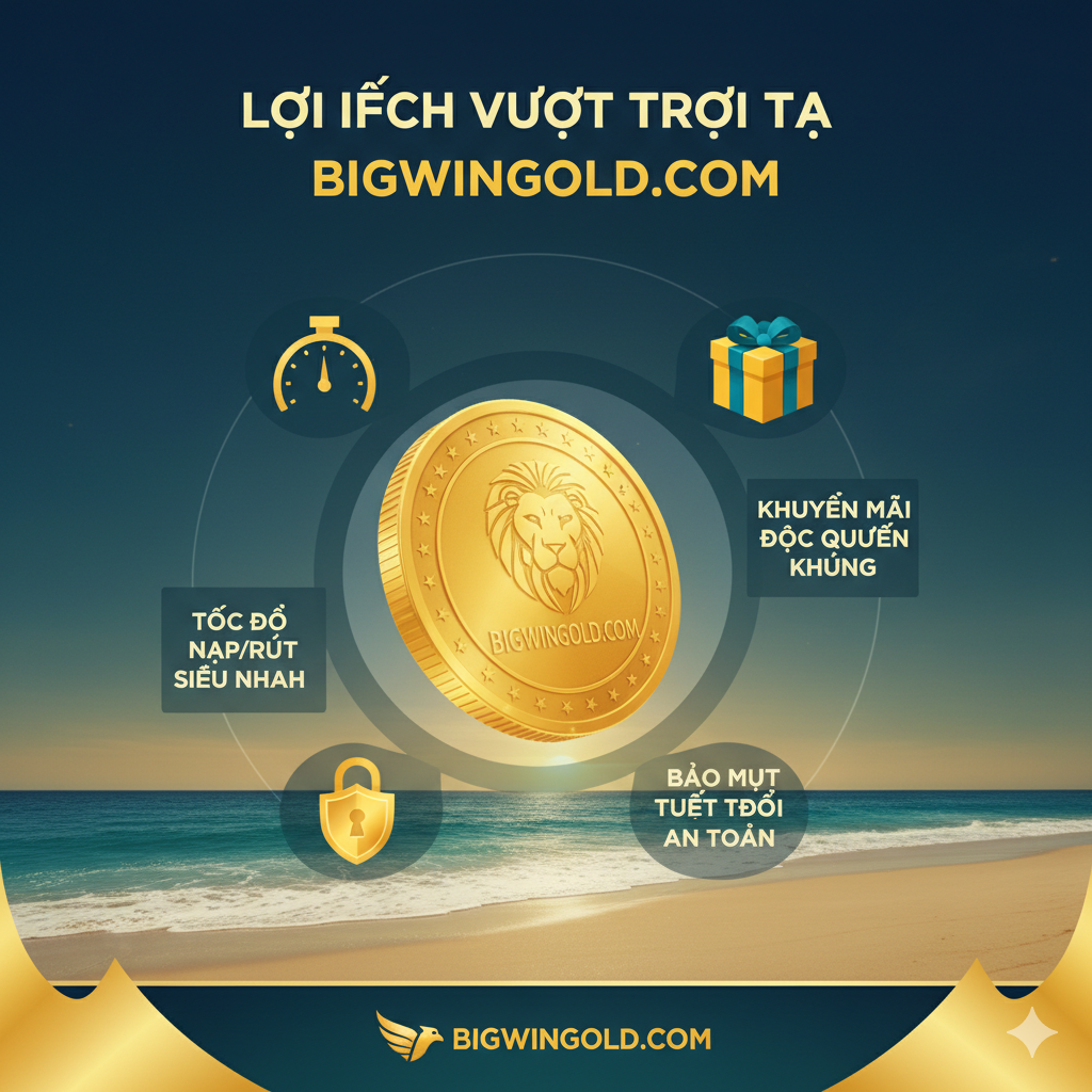 Ảnh kết luận, tập trung vào sự hứng khởi của việc Nổ Hũ (Jackpot). Hình ảnh một màn hình game slot ngập tràn hiệu ứng 'Jackpot' hoặc 'Big Win' với hàng triệu đồng xu vàng đang nổ tung ra. Một bàn tay đang nhấn nút 'Spin' hoặc giơ cao ăn mừng chiến thắng. Phông nền bãi biển tối hơn một chút nhưng được chiếu sáng rực rỡ bởi ánh sáng vàng từ tiền thưởng. Thể hiện sự thành công, sung sướng, và lời mời gọi hành động cuối cùng để thúc đẩy người xem truy cập link.