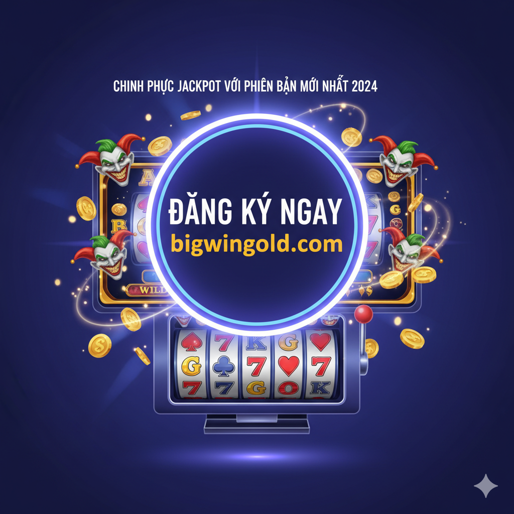 Ảnh minh họa tính năng công nghệ (Hệ thống thanh toán Auto & Wallet). Bố cục chia đôi: một bên là hình ảnh một chiếc ví điện tử (wallet) đang thực hiện giao dịch siêu tốc với logo bigwingold.com, bên còn lại là giao diện điện thoại với nút "Auto Spin" hoặc "Nạp/Rút Tự Động" màu xanh lá/vàng. Tổng thể sử dụng tông màu xanh dương đậm hoặc tím công nghệ, thể hiện tốc độ và tính bảo mật. Chèn thêm biểu tượng khóa (lock) và mũi tên xoay vòng (auto) để nhấn mạnh "joker slot wallet mới nhất" và "joker slot auto" không giới hạn tối thiểu (ฝากถอน ไม่มี ขั้นต่ำ).