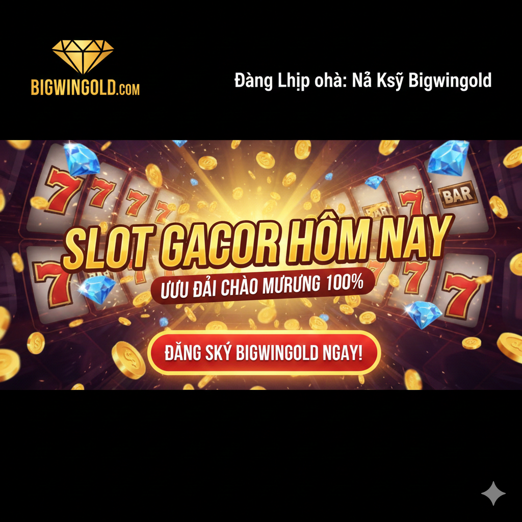 Một động cam kết chuyển đổi, hướng người dùng từ Rajabandot sang Bigwingold với các thông tin về ưu đãi, Gacor và nút đăng ký.